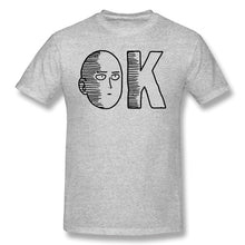 Load image into Gallery viewer, ONE PUNCH MAN Adventure cartoons T-Shirts for Men OnePunchMan OK Tank Funny Crewneck Cotton Graphic T Shirt Tees Printed
