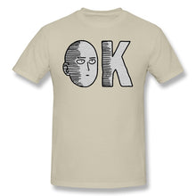 Load image into Gallery viewer, ONE PUNCH MAN Adventure cartoons T-Shirts for Men OnePunchMan OK Tank Funny Crewneck Cotton Graphic T Shirt Tees Printed
