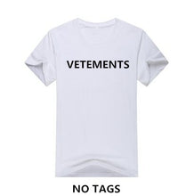 Load image into Gallery viewer, Overpriced Vetements T-shirt 2020 Men Women It is My Birthday Gift colors Print Vetements T-shirts Heterochromatic Letter Tops
