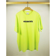 Load image into Gallery viewer, Overpriced Vetements T-shirt 2020 Men Women It is My Birthday Gift colors Print Vetements T-shirts Heterochromatic Letter Tops
