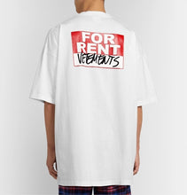 Load image into Gallery viewer, Overpriced Vetements T-shirt 2020 Men Women It is My Birthday Gift colors Print Vetements T-shirts Heterochromatic Letter Tops
